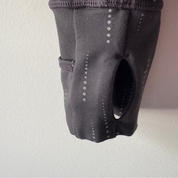 Sweaty Betty Black Jacket with mock neck Collar long sleeve full zip thumb holes - Picture 5 of 11